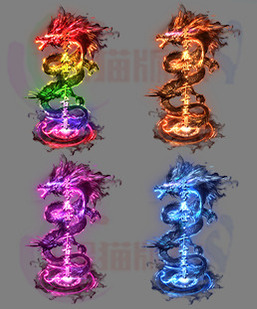 260318-B21传奇光柱高清素材